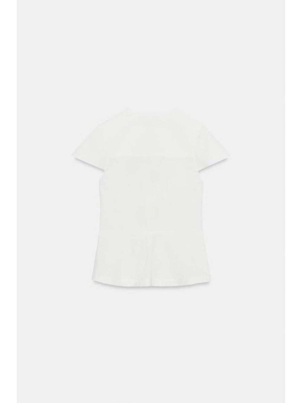 ZARA BOW CUT-OUT TOP - Picture 8 of 9